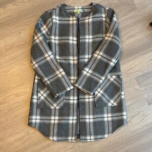 Trisha Tyler plaid jacket
